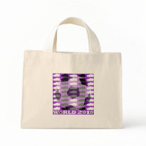 World Cup 2010 Bag Purple Soccer Shoes