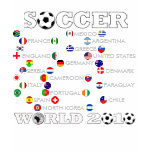 World Cup 2010 Team Lists Dark T-Shirt