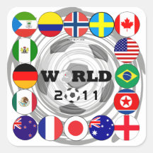 World Cup 2011 Sticker 1