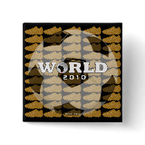 World Cup Shoes Button 2 Gold Brown