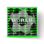 World Cup Shoes Button 3 Black Green