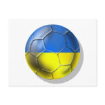 World Cup Soccer Brazil 2014 Ukraine 2012 Euro postcards