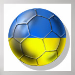 World Cup Soccer Brazil 2014 Ukraine 2012 Euro posters