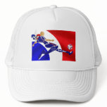 World Cup Soccer - French Football France Flag Trucker Hat
