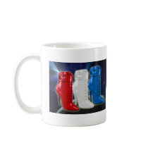 World Domination in Red, White & Blue Coffee Mug
