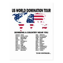World Domination Tour Post Card