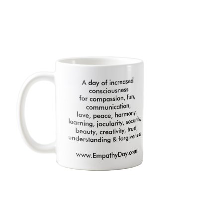 "World Empathy Day" Mug (Left Handed) by rickiis