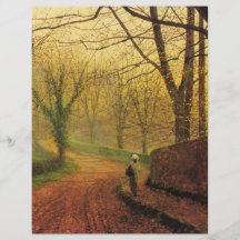 World Famous Painting Brilliant Autumn Colours Custom Flyer
