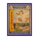 World Famous Silbons Barnum & Bailey Circus Poster postcards