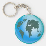 World Globe Keychain