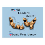 World Leaders React (Obama) Post Card