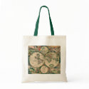 World Map Budget Tote bags