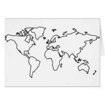 World map cards