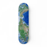 World Map Skateboard
