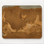World Map - Upside Down mousepads