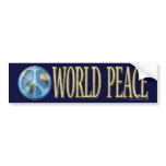 World Peace bumper stickers