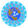 World Peace by Metin Sticker