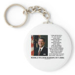 World Peace Force Last Resort Security Reagan Key Chain