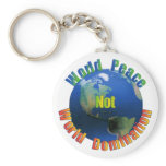 World Peace Keychain
