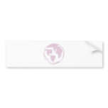 World Peace (Purple) Bumper Stickers