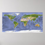 World Relief Map