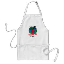 World’s Greatest Grandad Heart Apron