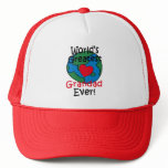 World’s Greatest Grandad Heart Hat
