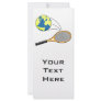 world tennis sports design rack card