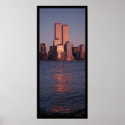World Trade Centre at Sunset posters