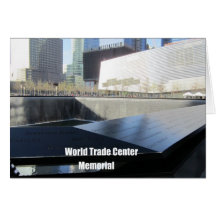 World Trade Centre Memorial, New York City Greeting Cards