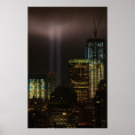 World Trade Centre Tribute In Light 2011 #01 Poster