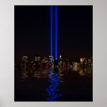 World Trade Centre Tribute in Light at Night