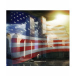 World Trade Centre with Flag t-shirts