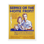 World War 2 Service on the home front Poster
