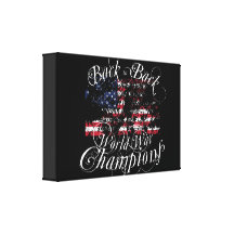 World War Champions Canvas Print