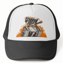world war two battle tank retro style