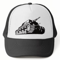 world war two battle tank retro style