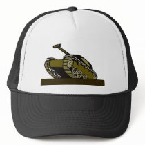 world war two battle tank retro style