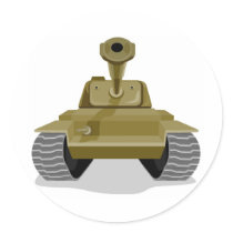 world war two battle tank retro style