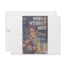 World Without Men - '60s lesbian pulp novel Personalized Announcement