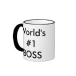 world's #1 boss mugs