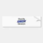 World's Awesomest Grandpa Bumper Sticker