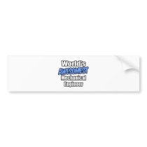 World's Awesomest Mechanical Engineer bumper stickers