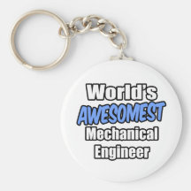 World's Awesomest Mechanical Engineer Key Chain