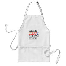 World's Best 3rd Grade Teacher Aprons