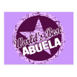 Worlds Best Abuela Post Card
