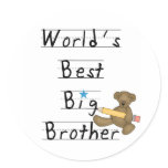 World's Best Big Brother stickers