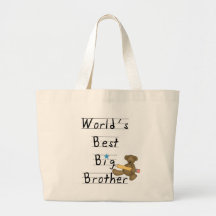 World's Best Big Brother Tote Bag