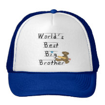 World's Best Big Brother Tshirts and Gifts Trucker Hat
