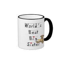 World's Best Big Sister Tshirts and Gifts Coffee Mugs